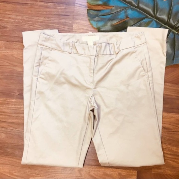 Michael Kors Sz. 4 Crop Ankle Pants Slacks 882 - Picture 2 of 8
